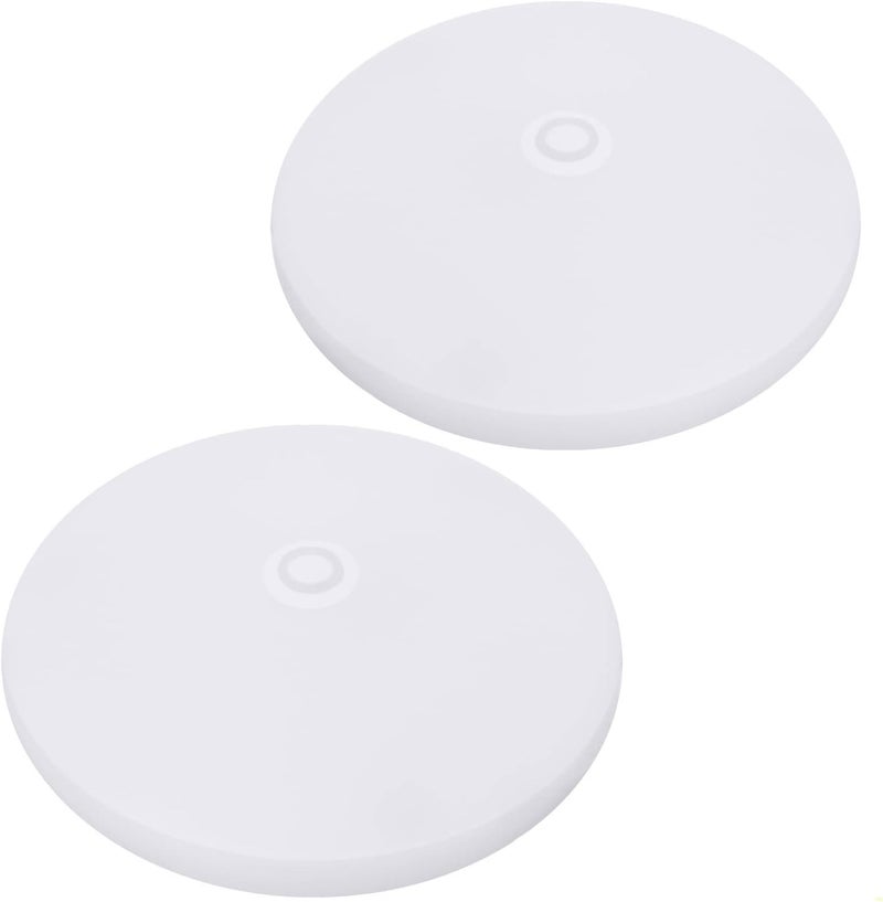 FACON 2-Pack Ultra Slim 4.5'' 12V RV Puck Lights w/Switch, SY-SM45 4000K Cool White LED Interior Lights for RVs, Camper Van, Boats, 12V Dome Light Fixture – cETL Certified - Image 1